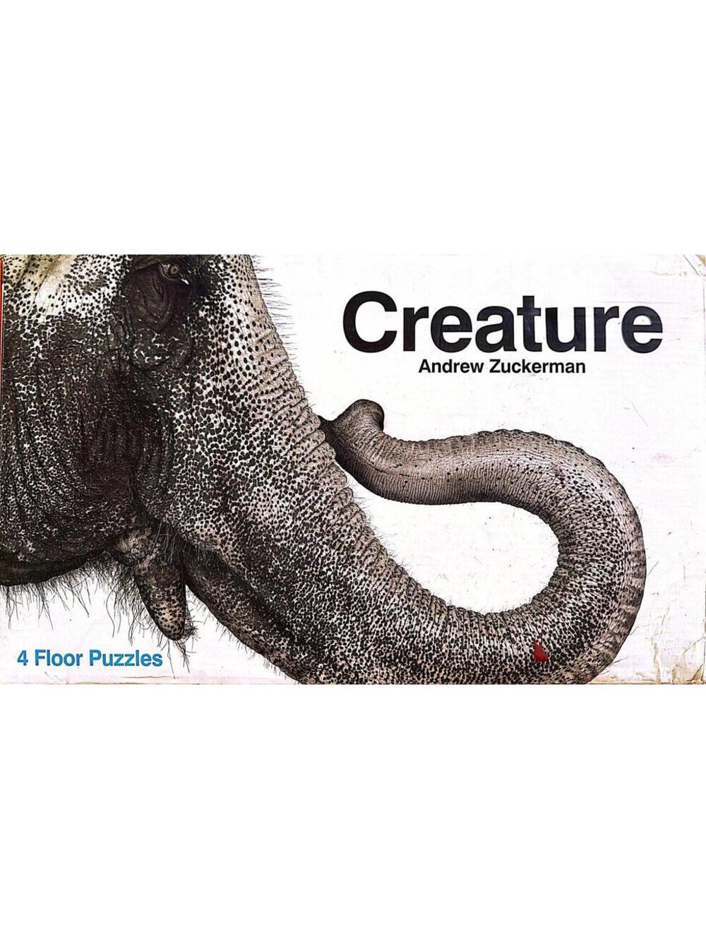 CREATURE Floor Puzzles RARE Andrew Zuckerman 2x2 Feet Double Sided 16 Piece 4puz
